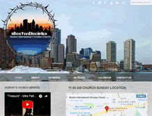 Tablet Screenshot of bostonicc.org